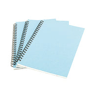A5 Spiral Pad 80 Leaf Blue Pk12