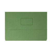 Np Doc Wllt Foolscap Green Pk50