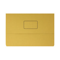 Np Doc Wlt Foolscap Yellow Pk50