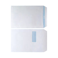 Np Env S/S C4 Wdw 90g Wht Pk250