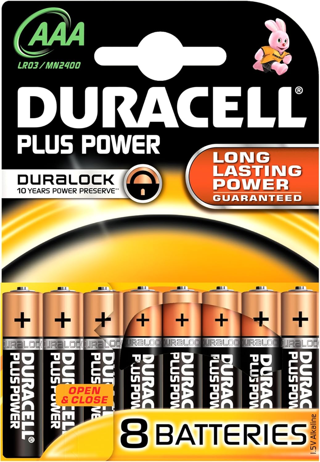 Duracell AAA Battery Pack (8 Pack)