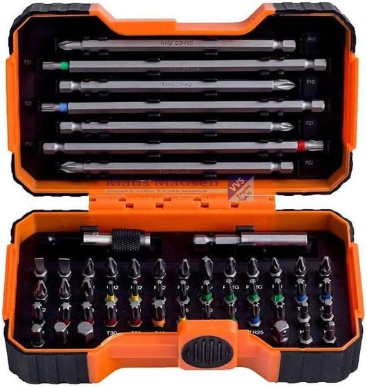 Bahco 54 Piece Colour Coded Bit Set