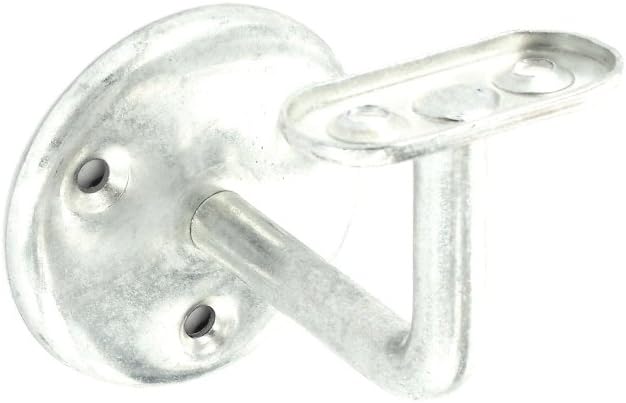 Pack of 5 Zinc Plate 3" Handrail Support Stair Rail Bracket Fixing Wall Mounted Bannister