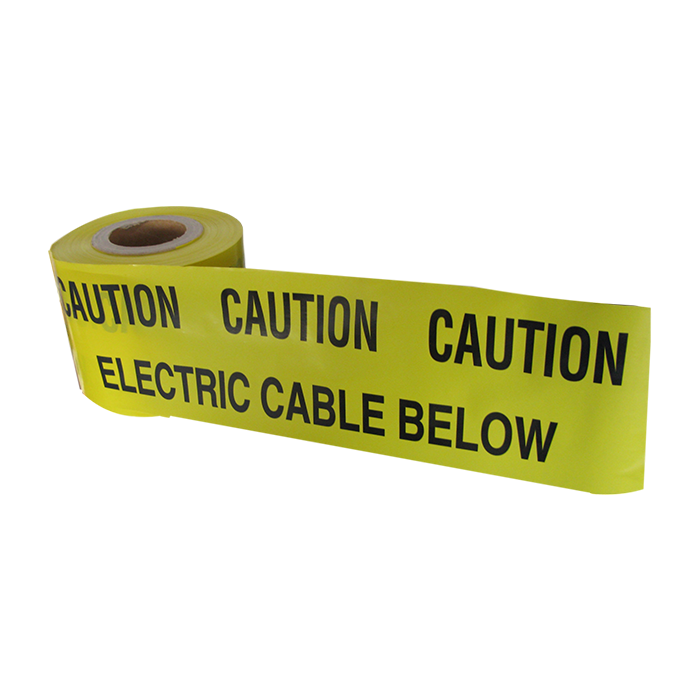 Yuzet 150mm x 365m Caution Underground Electric Cable Below warning tape