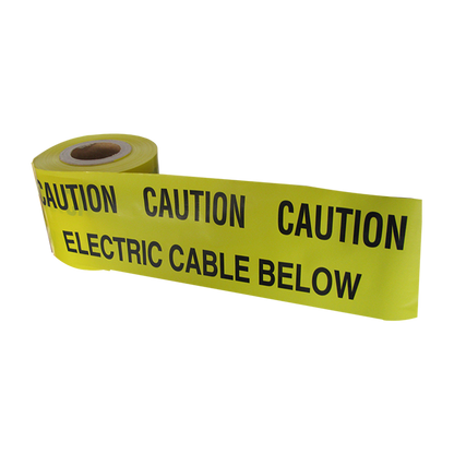 Yuzet 150mm x 365m Caution Underground Electric Cable Below warning tape