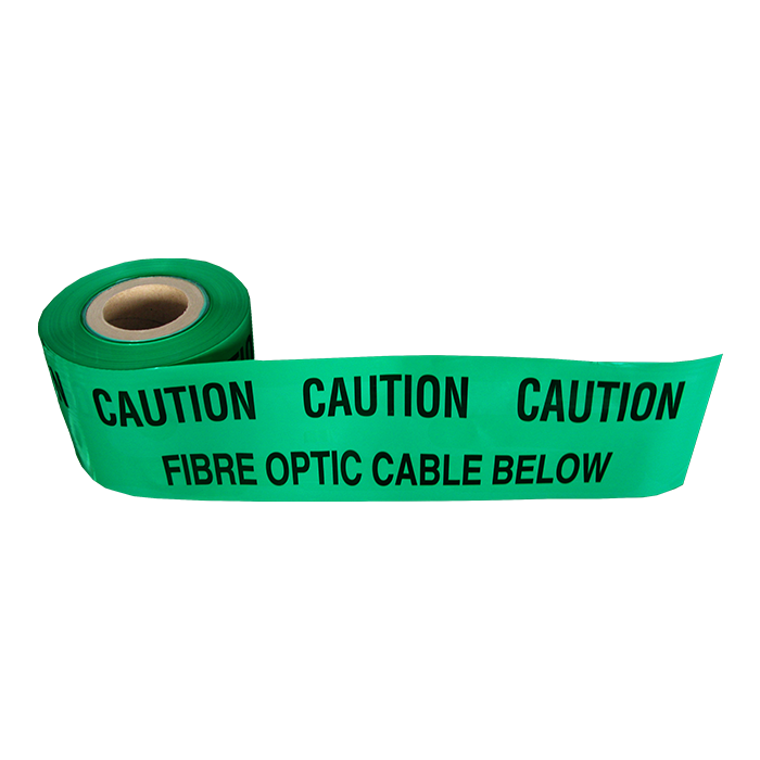 Yuzet 150mm x 10m Caution Underground Fibre Optic Cable warning tape