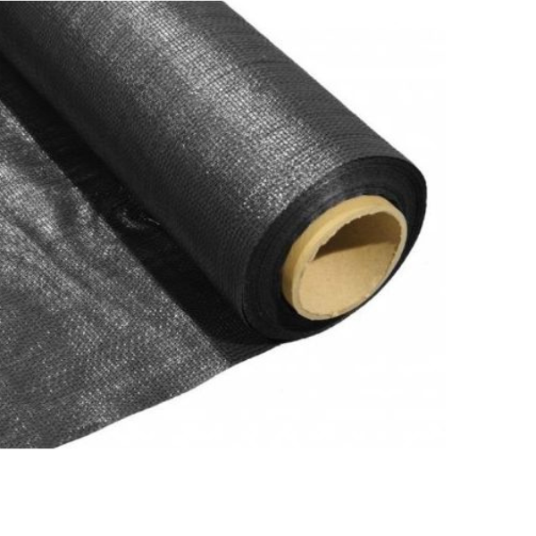 Yuzet heavy duty woven geotextile membrane 4.5m x 100m black fabric roll