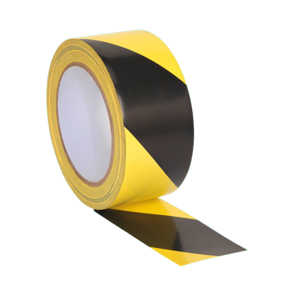 1 x Yuzet Hazard Warning Tape Self Adhesive Black/Yellow 50mm x 33m