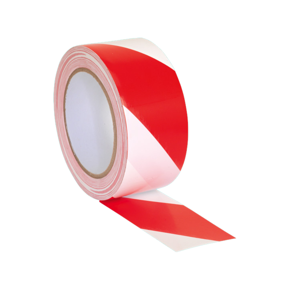 6 x Yuzet Hazard Warning Tape Self Adhesive Red/White 50mm x 33m