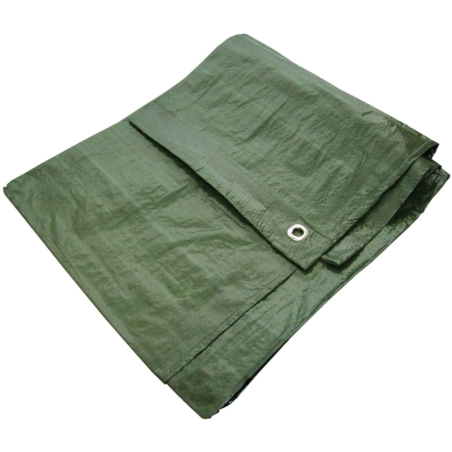 Yuzet Green 1.2m x 1.8m Standard Waterproof Tarpaulin Ground Camping Sheet