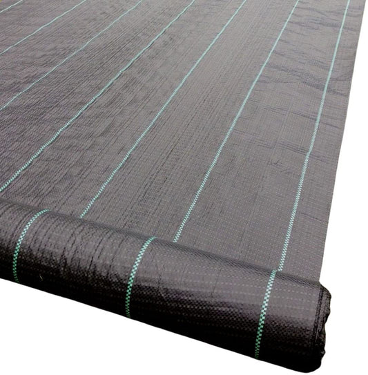 2m x 25m Yuzet Heavy Duty Weed Control Fabric Membrane Ground Cover Garden Landscape