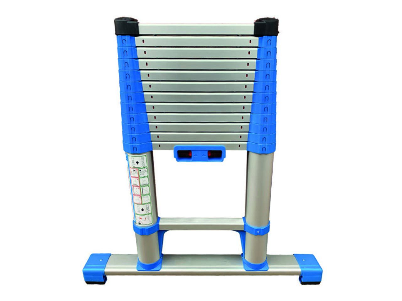 Zarges 40410 Compactstep L Telescopic Ladder & Stabiliser Bar 3.2m