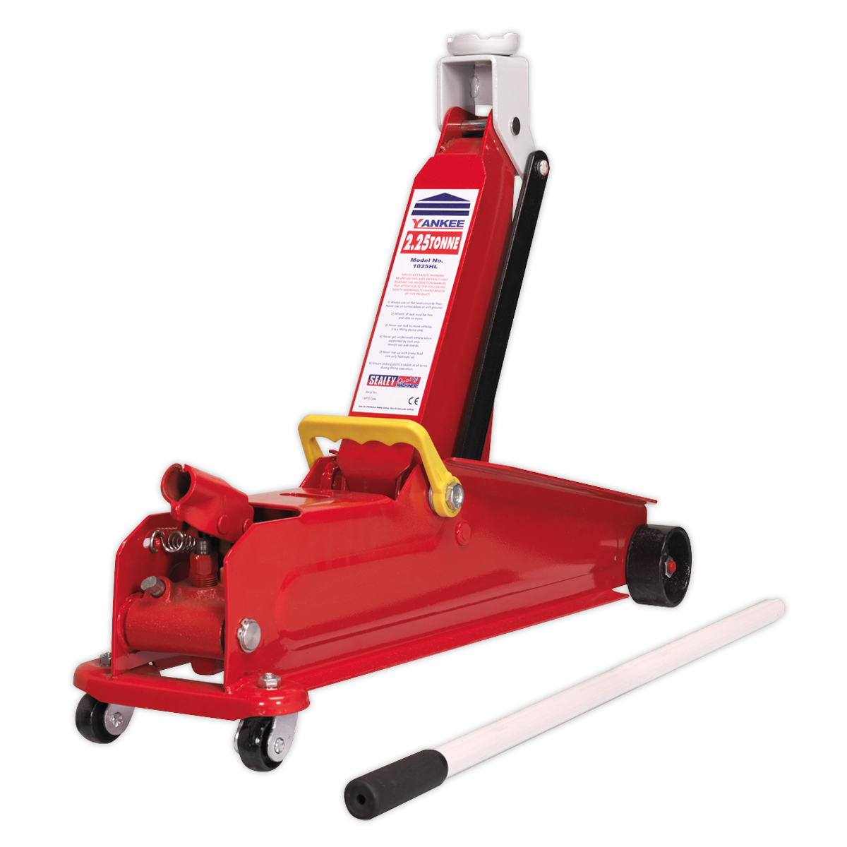 SEALEY - 1025HL Trolley Jack 2.25tonne High Lift SUV Super Rocket Lift