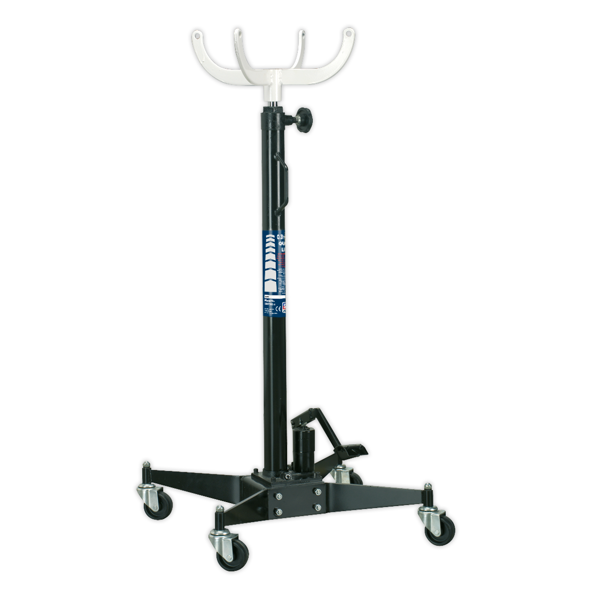 SEALEY - 300TRQ Transmission Jack 0.3tonne Vertical Quick Lift