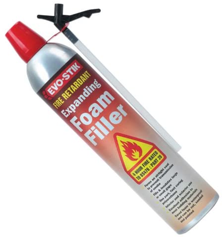 Evo-Stik 30811859 Fire Rated Retardant expanding Foam Filler 700ml