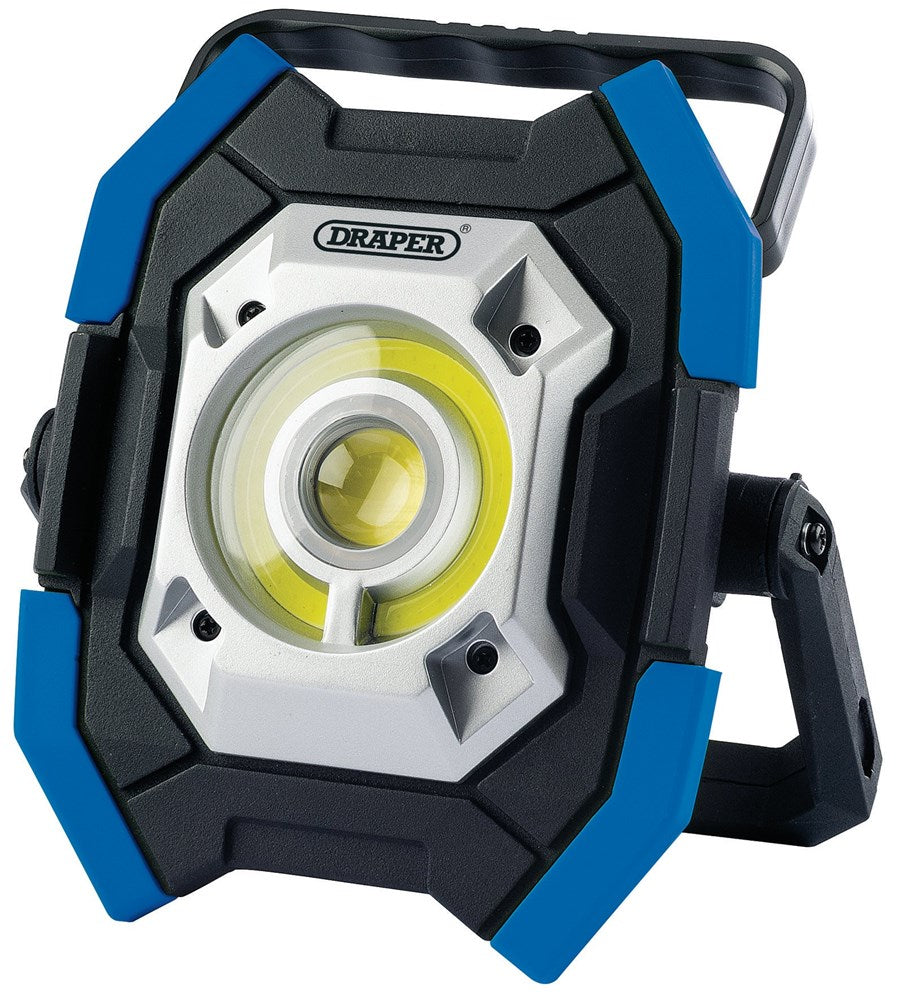 DRAPER 31296 - Twin COB LED Rechargeable Worklights, 5W & 10W, 1000 Lumens