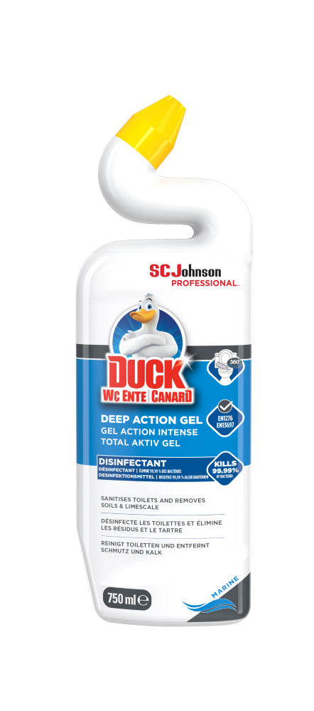 Duck 750ml deep action Toilet Cleaner Limescale Stain Remover