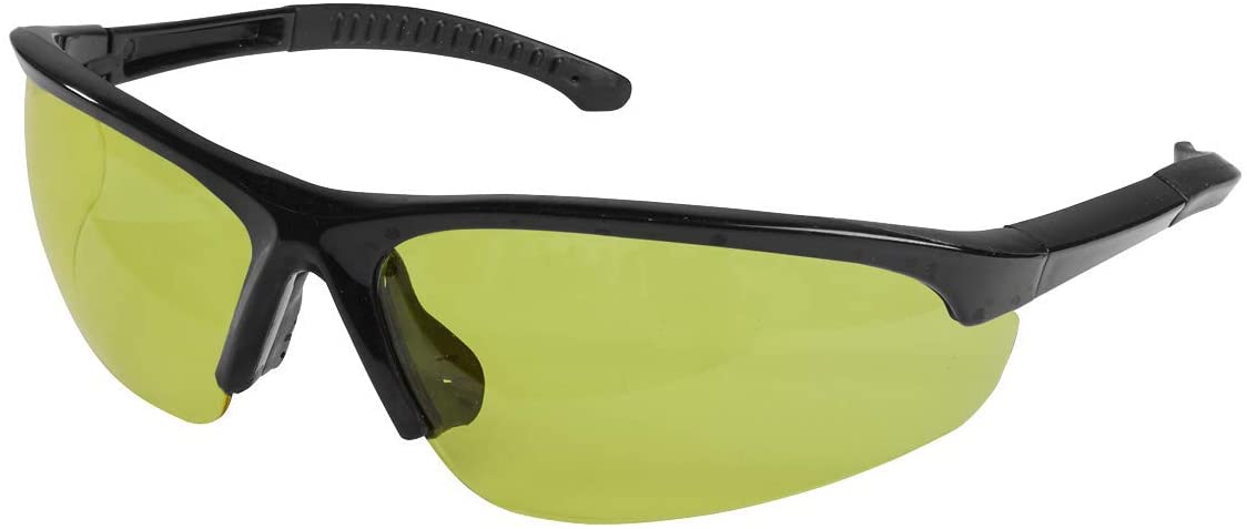 SEALEY - 9215 Zante Style Amber Lens Safety Glasses with Flexi Arms