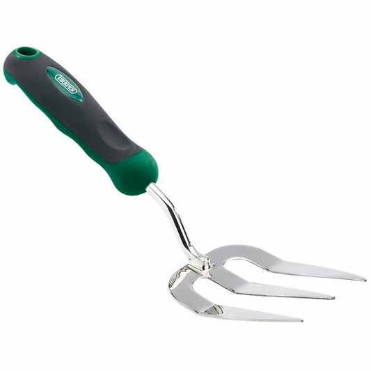 DRAPER 28287 - Hand Fork with Stainless Steel Prongs and Soft Grip Handle