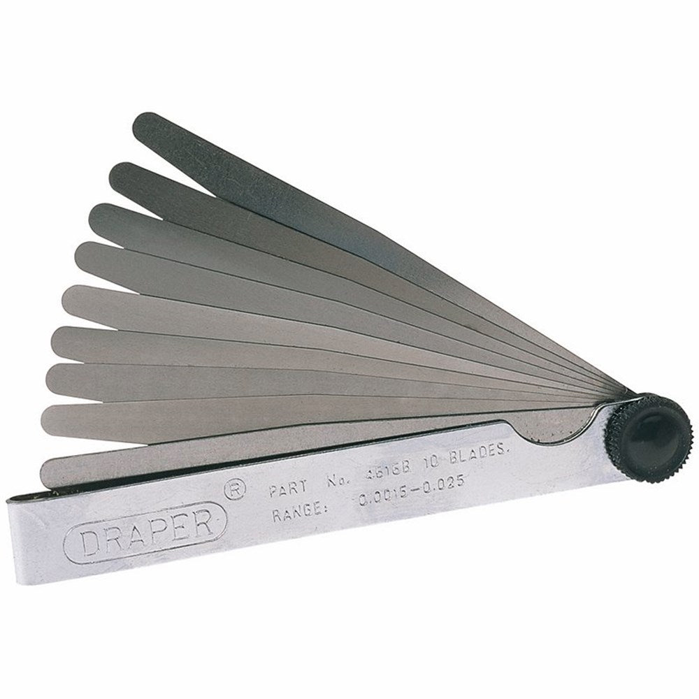 DRAPER 36174 - 10 Blade Imperial Feeler Gauge Set