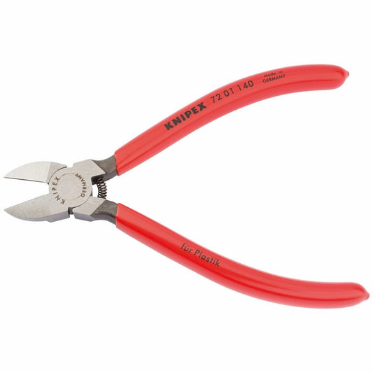 DRAPER 13083 - Knipex 72 01 140 SBE 140mm Diagonal Side Cutter for Plastics or Lead Only
