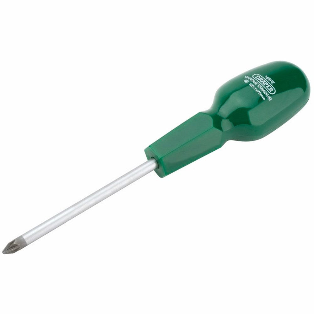 DRAPER 14086 - No 1 x 75mm PZ Type Cabinet Pattern Screwdriver