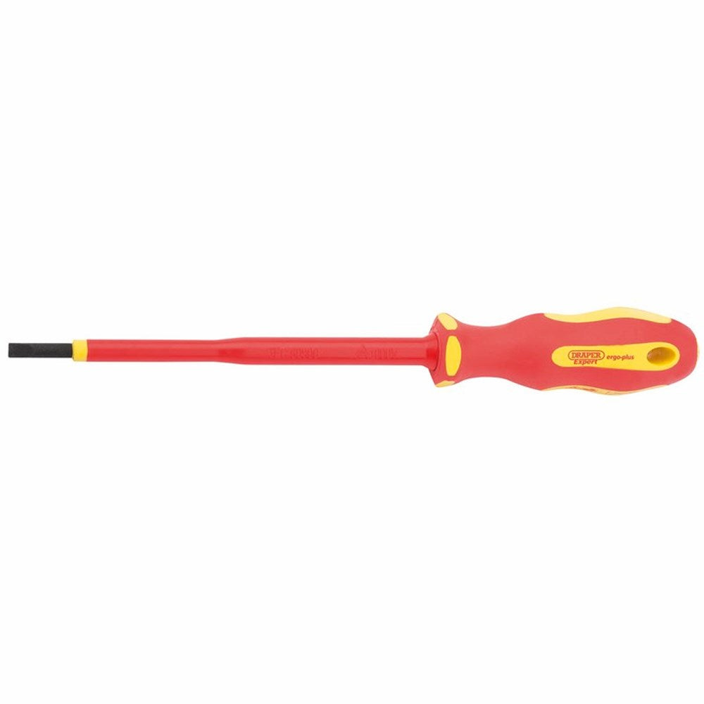 DRAPER 64413 - Ergo Plus® VDE 3.5 mm x 100mm Plain Slot Screwdriver