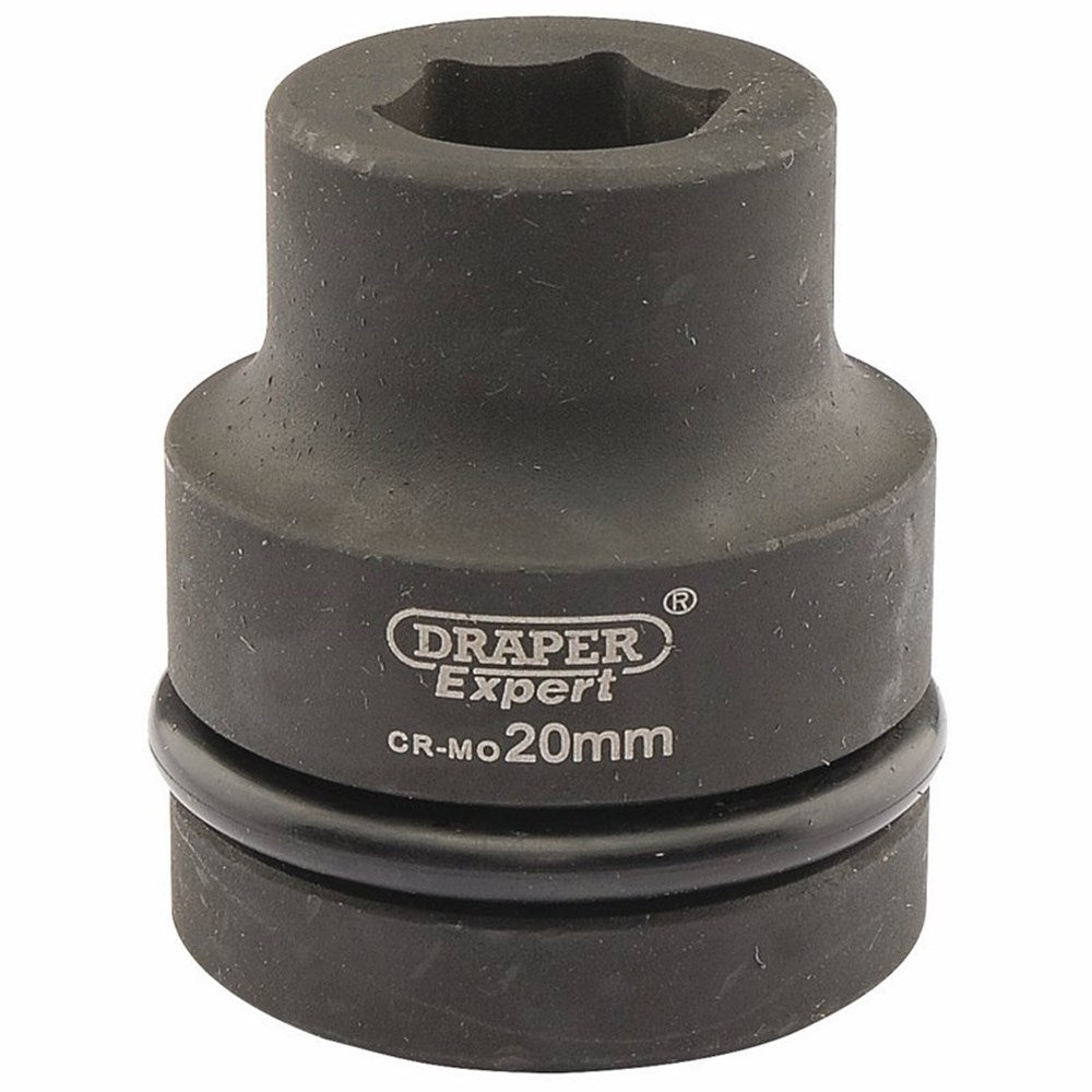 DRAPER 05101 - Expert 20mm 1" Square Drive Hi-Torq&#174; 6 Point Impact Socket