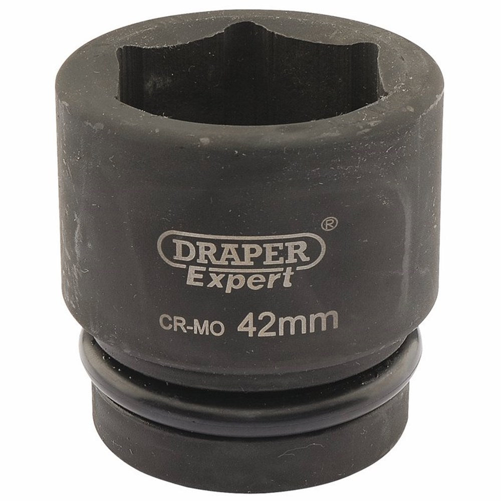 DRAPER 05122 - Expert 42mm 1" Square Drive Hi-Torq&#174; 6 Point Impact Socket