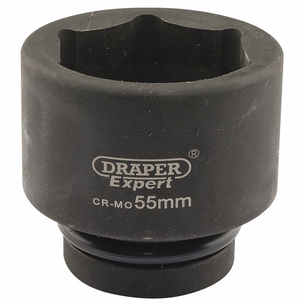 DRAPER 05126 - Expert 55mm 1" Square Drive Hi-Torq&#174; 6 Point Impact Socket