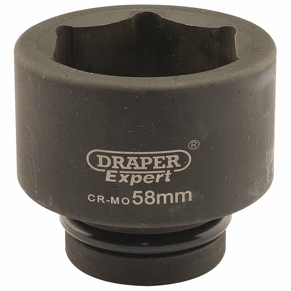 DRAPER 05128 - Expert 58mm 1" Square Drive Hi-Torq&#174; 6 Point Impact Socket