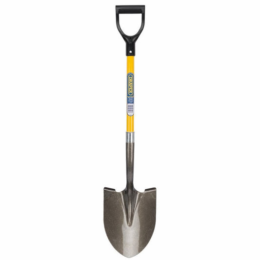 DRAPER 43216 - Round Point Shovel with Fibreglass Shaft