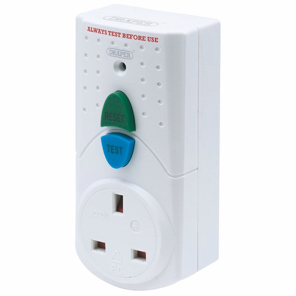 DRAPER 69307 - 13A RCD Adaptor (230V)