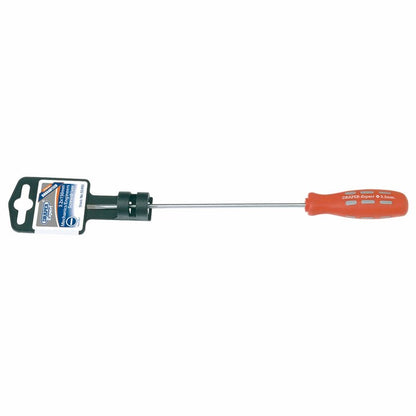 DRAPER 55493 - 3.2mm x 150mm Plain Slot Parallel Tip Mechanics Screwdriver