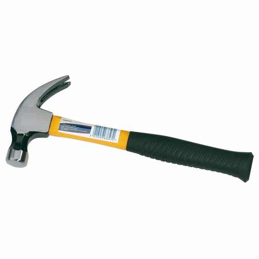 DRAPER 63347 - Fibreglass Shafted Claw Hammer, 560g/20oz