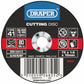 DRAPER 26825 - Flat Metal Cutting Discs, 75 x 1.6 x 10mm
