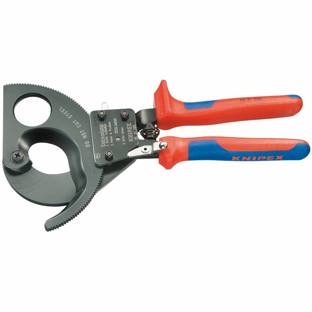 DRAPER 18557 - Knipex 95 31 280 280mm Ratchet Action Cable Cutter