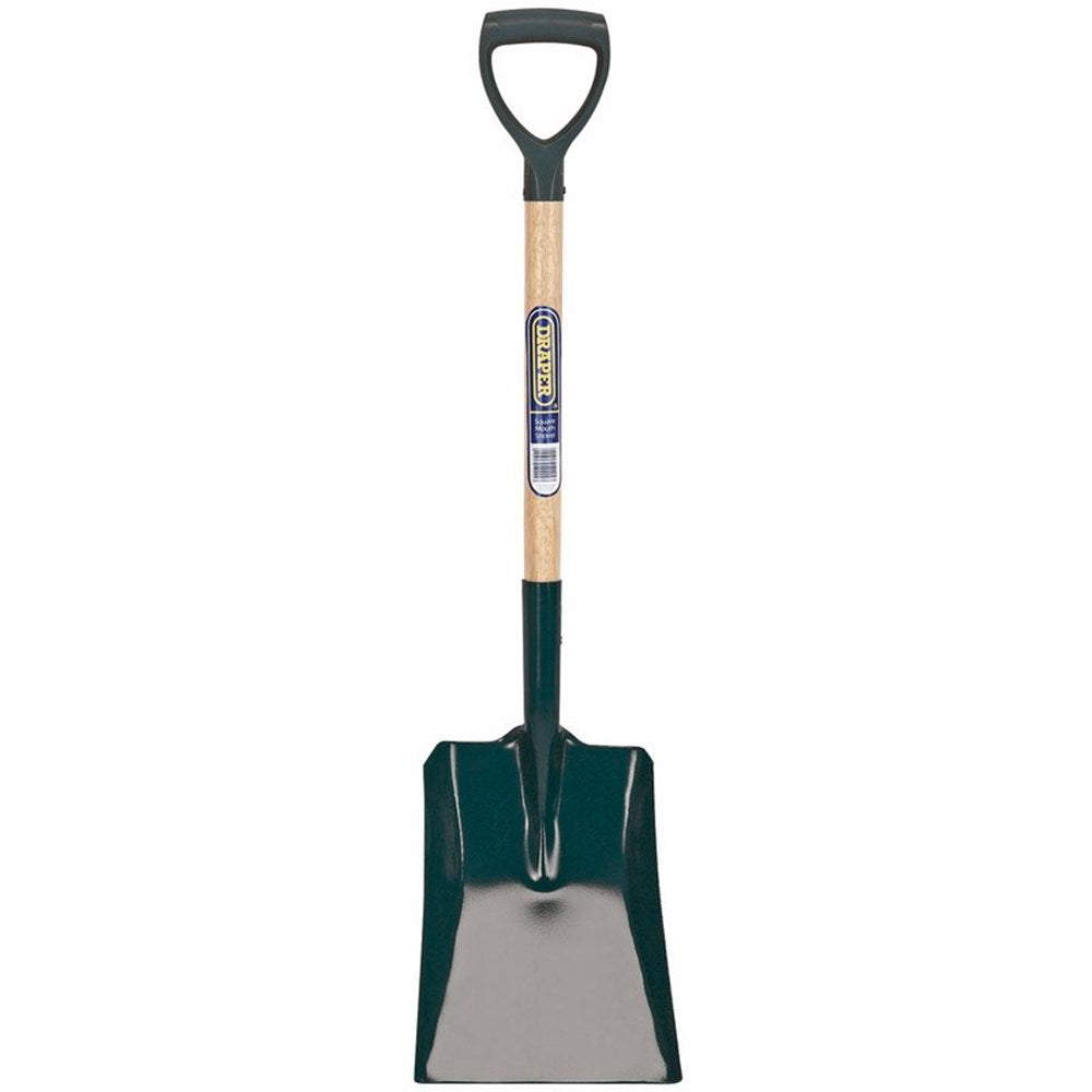 DRAPER 10904 - Square Mouth Builders Shovel with Hardwood Shaft