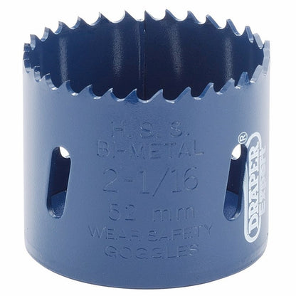 DRAPER 34761 - HSS Bi-metal Holesaw Blade, 52mm