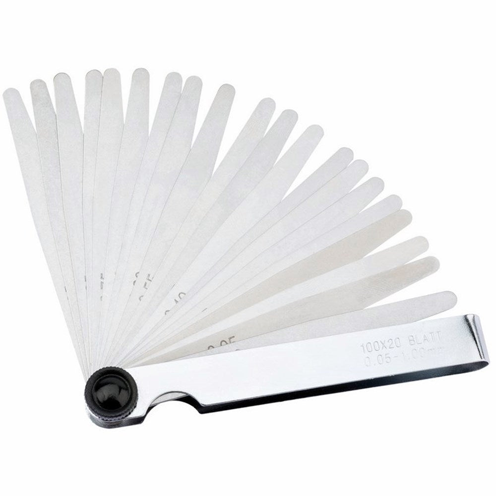 DRAPER 51701 - 20 Blade Metric Feeler Gauge Set