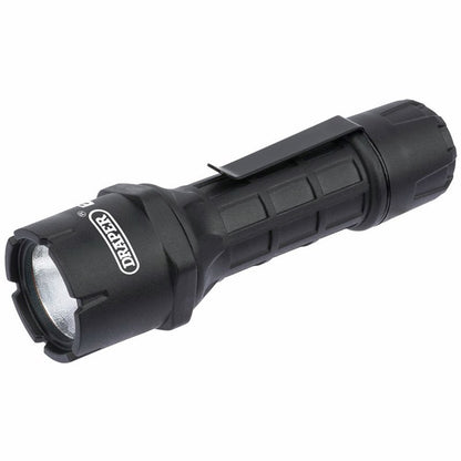 DRAPER 51751 - 1W CREE LED Waterproof Torch (1 x AA Battery Required)