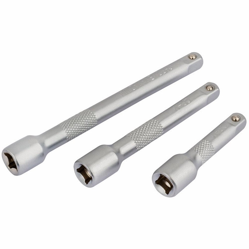 DRAPER 16424 - 1/4" Sq. Dr. Extension Bar Set (3 Piece)