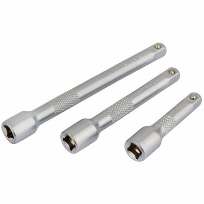 DRAPER 16424 - 1/4" Sq. Dr. Extension Bar Set (3 Piece)