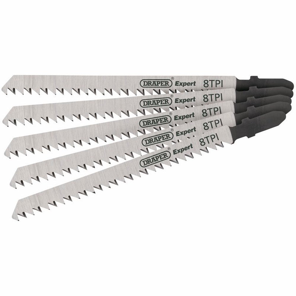 DRAPER 81728 - DT301CD 115mm Jigsaw Blade Set (5 Piece)