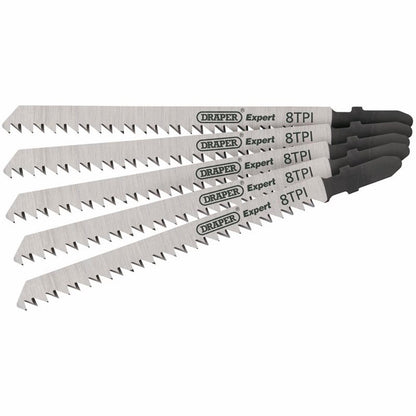 DRAPER 81728 - DT301CD 115mm Jigsaw Blade Set (5 Piece)