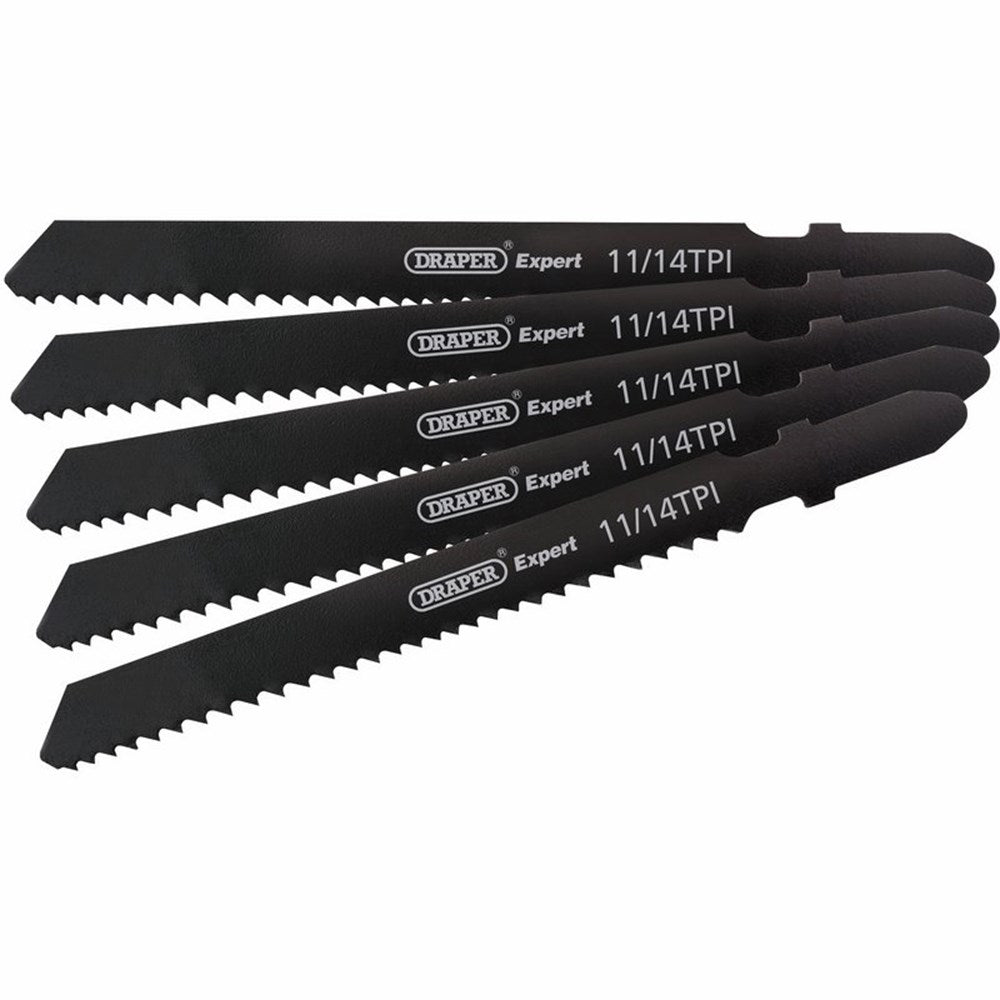 DRAPER 81730 - DT118B 92mm Jigsaw Blade Set (5 Piece)