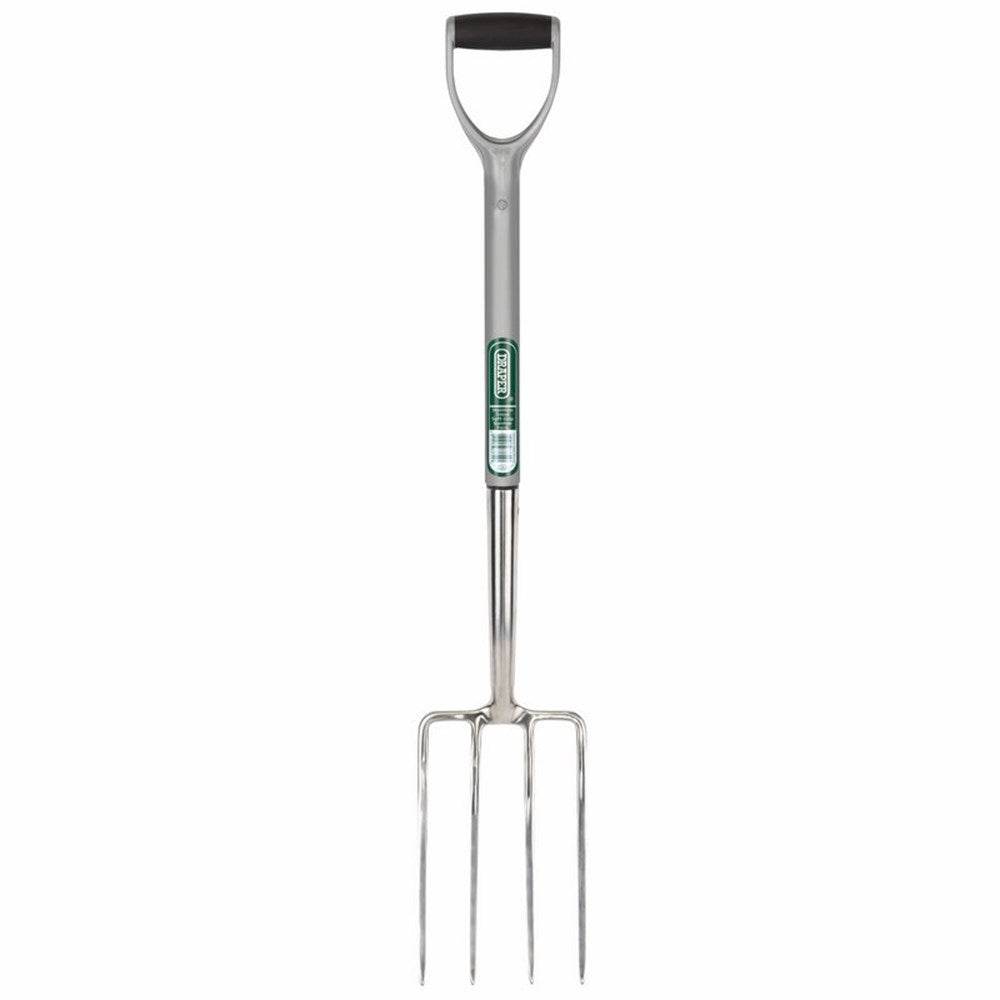 DRAPER 83755 - Stainless Steel Garden Fork With Soft Grip Handle