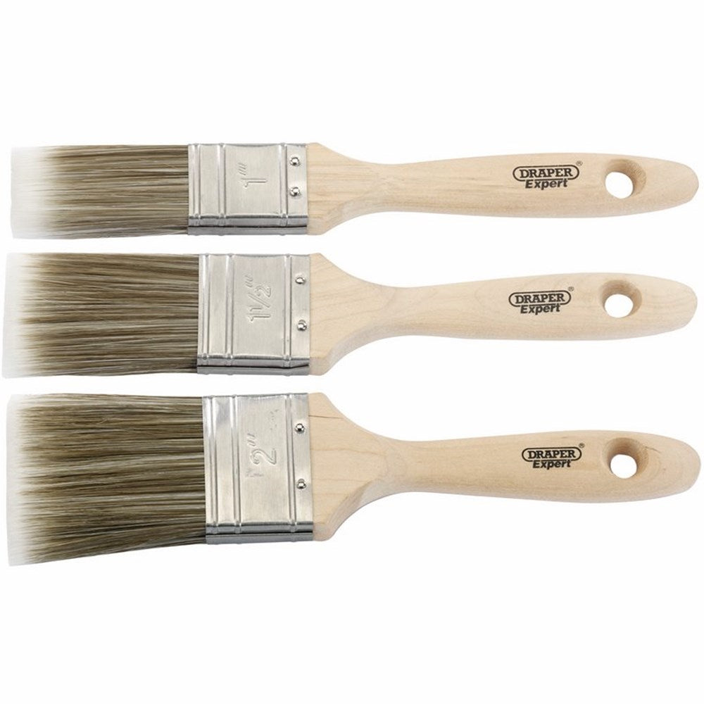 DRAPER 82509 - Paint Brush Set (3 Piece)