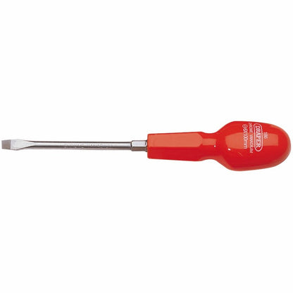 DRAPER 14080 - 6mm x 100mm Plain Slot Cabinet Pattern Screwdriver