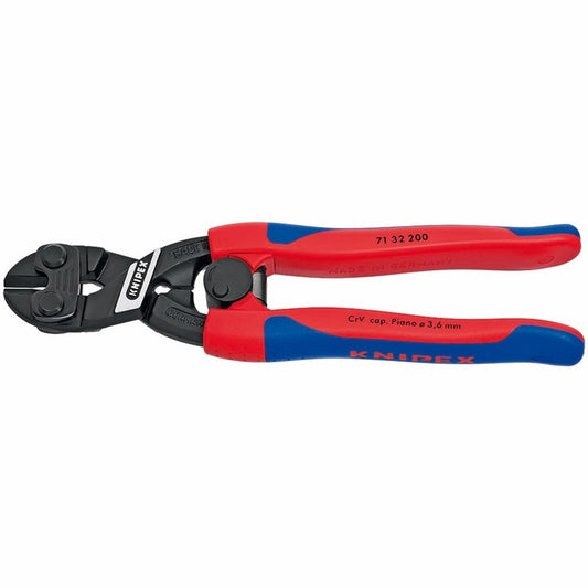 DRAPER 49197 - Knipex 71 32 200SB 200mm Cobolt&#174; Compact Bolt Cutters with Sprung Handle